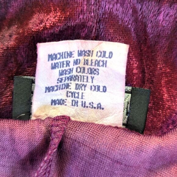 VTG Ceduxion Velvet Slip Jewel Dress M FairyGrunge Whimsigoth 90s Y2K Charmed - Picture 11 of 11